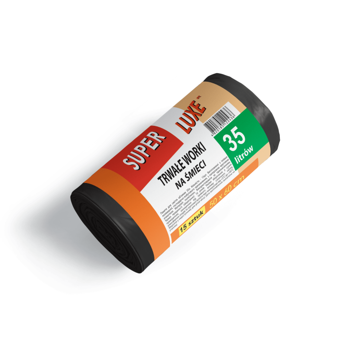 Пакети для сміття   35*15  ТМ Super LuxeR